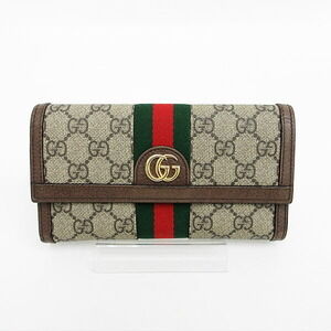 Gucci GG Ophidia Long Wallet Gray